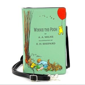 Winnie the Pooh Book Clutch Bag in Vinyl